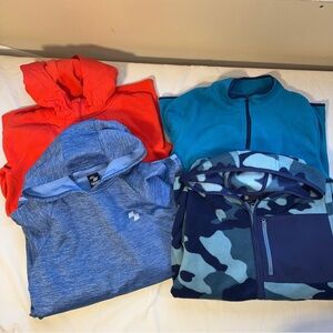 All in Motion Childrens Place Boys Fleece Hoodie lot